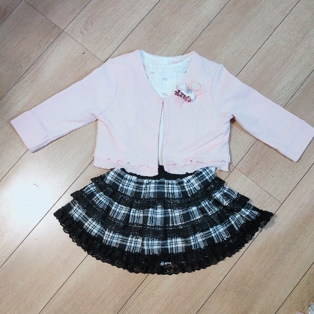 セットアップ姉妹で(サイズ100&120) キッズ/ベビー/マタニティのキッズ服女の子用(90cm~)(その他)の商品写真