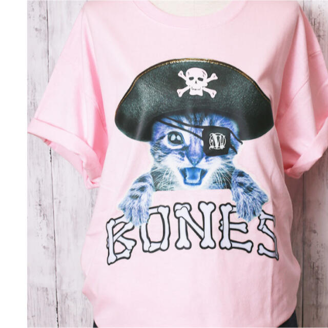 MILKBOY(ミルクボーイ)のMILKBOY(ミルクボーイ) CAT BONES TEE メンズのトップス(Tシャツ/カットソー(半袖/袖なし))の商品写真