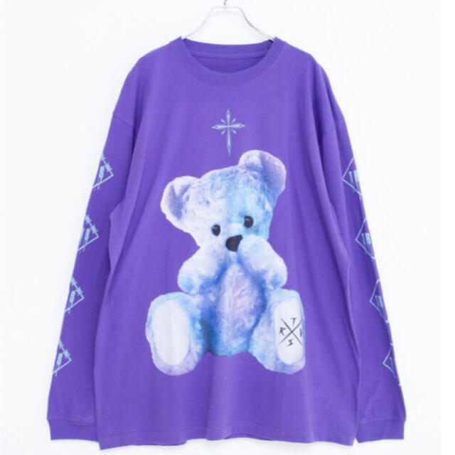 TRAVAS TOKYO/Furry bear L/S Tee/くま長袖Tシャツ