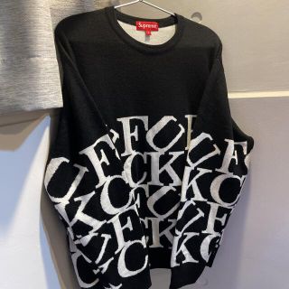 シュプリーム(Supreme)の【名作】Supreme 20aw Fuck Sweater(ニット/セーター)