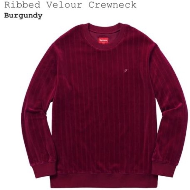 MediumカラーSupreme シュプリーム Ribbed Velour Shirt