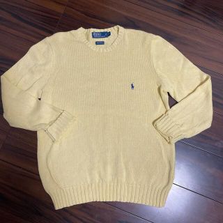 ポロラルフローレン(POLO RALPH LAUREN)のラルフローレン  イエロー　ニット S(ニット/セーター)