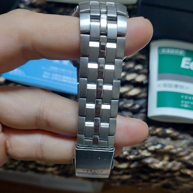 CITIZEN(シチズン)のシチズン アテッサ エコドライブ・チタン・電波時計ATD53-2681 メンズの時計(腕時計(デジタル))の商品写真
