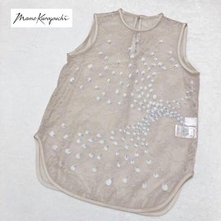 Mame Kurogouchi 2019ss レース花びら刺繍トップス