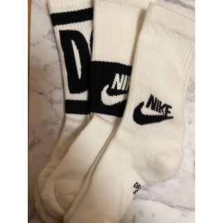 ナイキ(NIKE)の新品未使用　NIKE kids用S-M 3足セット(靴下/タイツ)