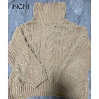 イング(INGNI)の[最終値下げ] INGNI イング タートルネックニット もちもちニット(ニット/セーター)