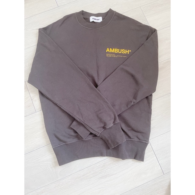 AMBUSH(アンブッシュ)のAMBUSH アンブッシュ クルーネック スウェットシャツ ブランドロゴ メンズのトップス(スウェット)の商品写真