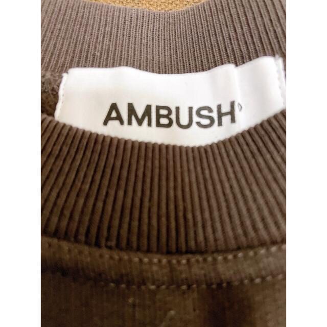 AMBUSH(アンブッシュ)のAMBUSH アンブッシュ クルーネック スウェットシャツ ブランドロゴ メンズのトップス(スウェット)の商品写真