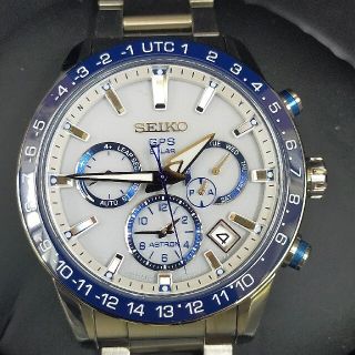 セイコー(SEIKO)の最終値下げ❗❗アストロン　SBXC013 白×青(腕時計(アナログ))