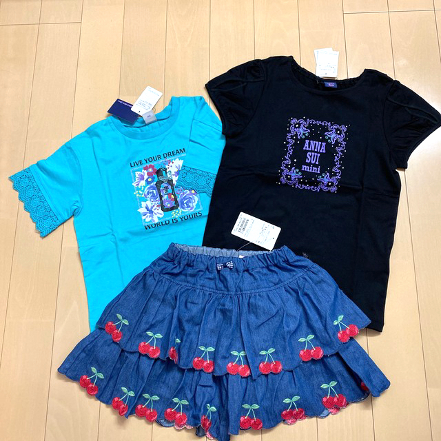 キッズ服女の子用(90cm~)【ご専用】ANNA SUImini＆メゾ140【新品】♡3点♡