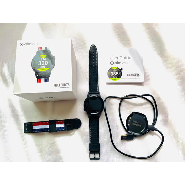 Golf Buddy aim W11 フルカラータッチ ゴルフウォッチ 日本製・高品質