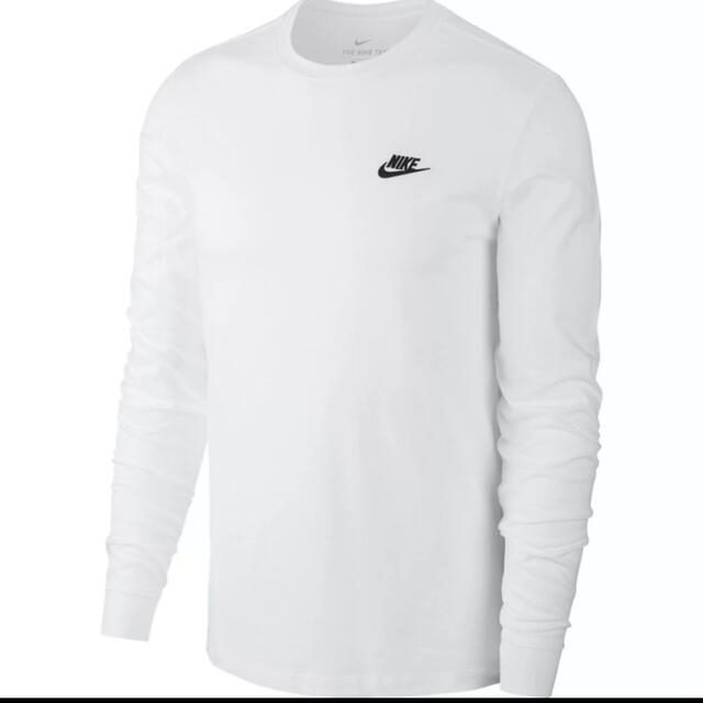 NIKE(ナイキ)の新品未使用♡NIKE背面BIGマークロンT♡ブラック✖️レッド メンズのトップス(Tシャツ/カットソー(七分/長袖))の商品写真