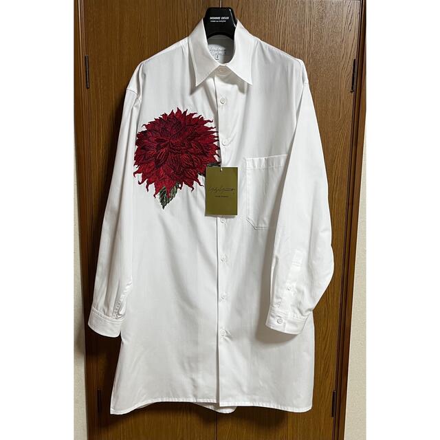 Yohji Yamamoto pour homme ダリアプリント シルクシャツ www