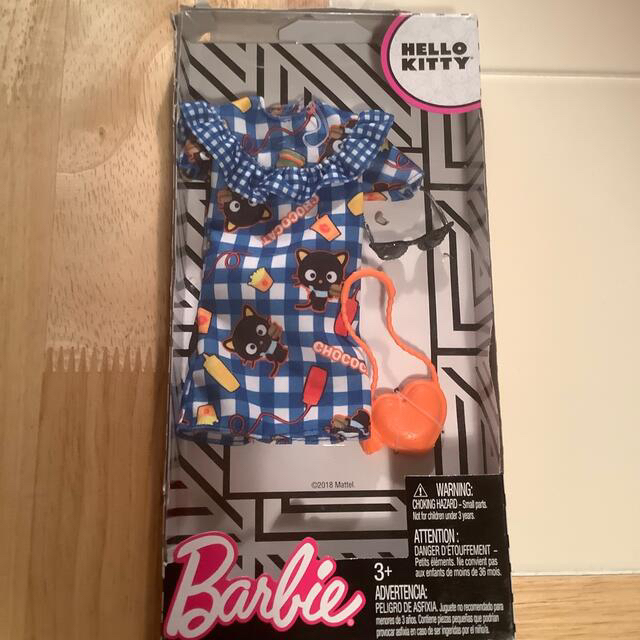 【未使用】Barbie バービー サンリオコラボ チョコキャット ワンピース エンタメ/ホビーのおもちゃ/ぬいぐるみ(その他)の商品写真