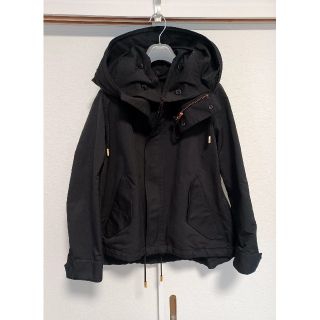 ユナイテッドアローズ(UNITED ARROWS)のアローズ別注　19SS リラクス　36 黒　モッズコート(モッズコート)