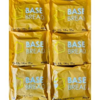 BASE BREAD ベースブレッド 6個！メープル！！(ダイエット食品)