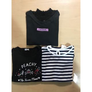 Tシャツ 130 3枚セット(Tシャツ/カットソー)