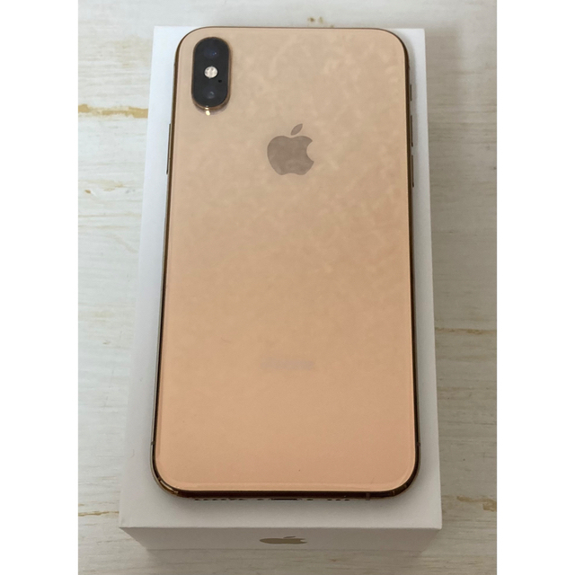 iPhone Xs Gold 64 GB SIMフリー ネット利用OK 【人気No.1】 12495円