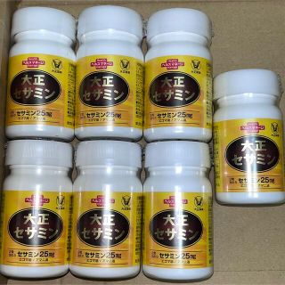 タイショウセイヤク(大正製薬)の大正製薬　大正セサミン　60粒　7本セット　セサミン25mg(その他)