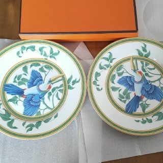 エルメス(Hermes)のエルメス　プレート2枚セット(食器)