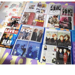 GLAY(1冊200円計算)207冊分　939ページ　切り抜きしファイリング済み(アート/エンタメ)