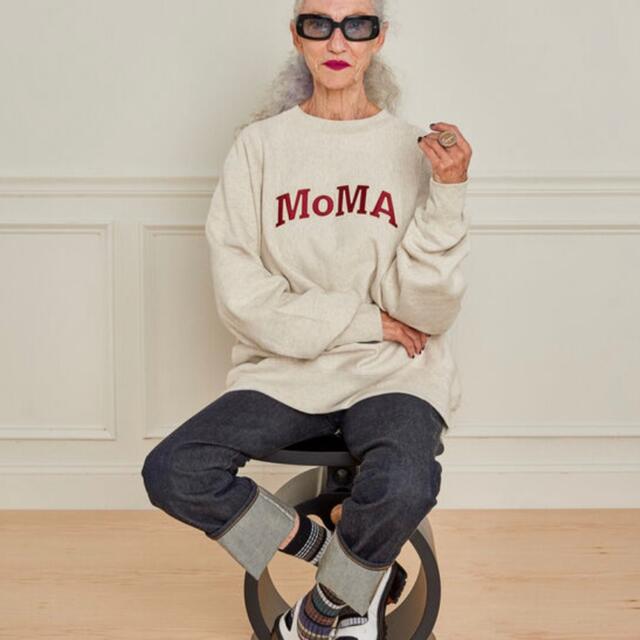 MOMA(モマ)の【Mサイズ】 MOMA × champion スウェット オートミール メンズのトップス(スウェット)の商品写真