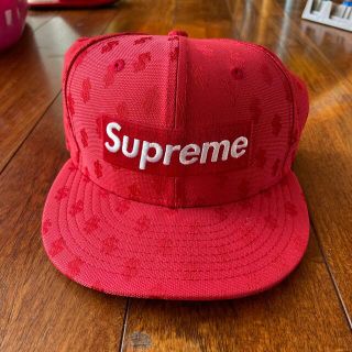 希少 L supreme 18ss Monogram Short red