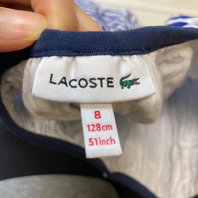 LACOSTE(ラコステ)の女の子130 2枚セット　ラコステ キッズ/ベビー/マタニティのキッズ服女の子用(90cm~)(Tシャツ/カットソー)の商品写真