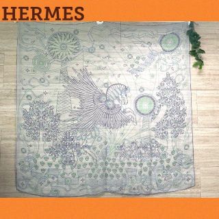 エルメス(Hermes)の✨❤️美品❤️ HERMES エルメス カレジェアン140　ペガサスの源泉✨(マフラー/ショール)