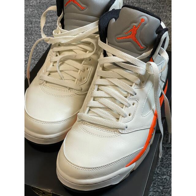 NIKE(ナイキ)のNike Air Jordan 5 "Orange Blaze" ナイキ　27 メンズの靴/シューズ(スニーカー)の商品写真