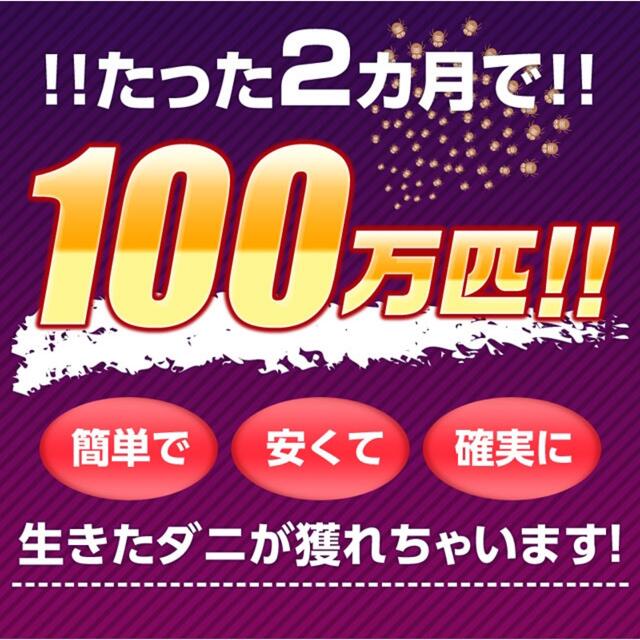 新品★さよならダニー　梅雨前にダニ対策！ インテリア/住まい/日用品の日用品/生活雑貨/旅行(日用品/生活雑貨)の商品写真