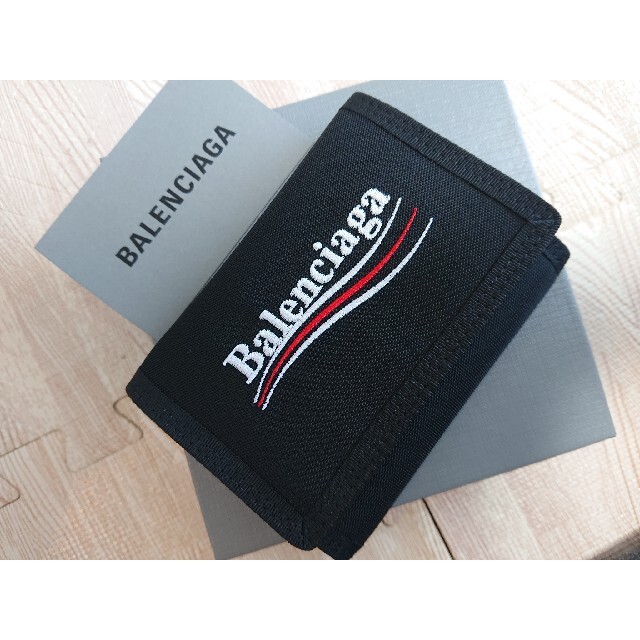 现货 (新品未使用)BALENCIAGA☆折り財布☆explorer - www