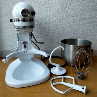 アイ(i)のキッチンエイド　スタンドミキサーKSM5【中古品】(ジューサー/ミキサー)