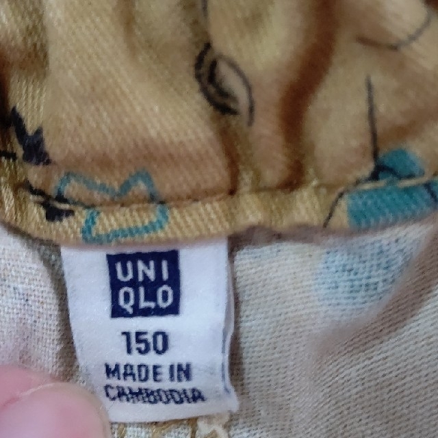 UNIQLO(ユニクロ)のユニクロ ハーフパンツ 150 キッズ/ベビー/マタニティのキッズ服男の子用(90cm~)(パンツ/スパッツ)の商品写真
