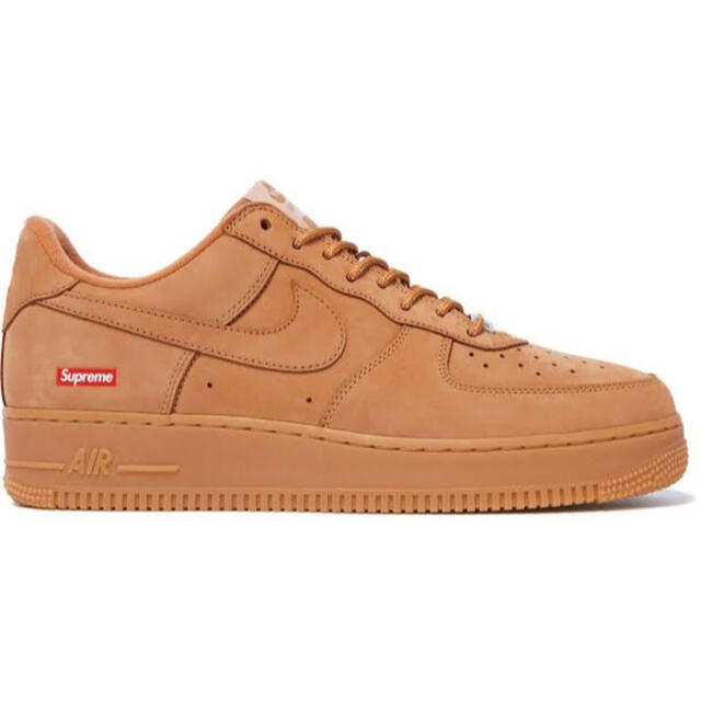 28cm Supreme Air Force 1 Low wheat靴/シューズ