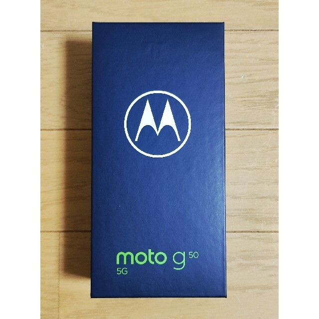 moto g50 5G テンダーグリーン SIMフリースマホ/家電/カメラ