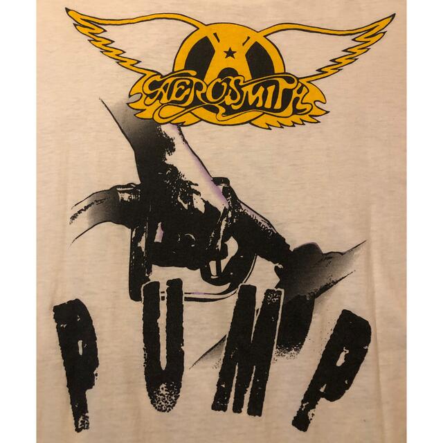 AEROSMITH エアロスミス PUMP ヴィンテージ ロックTシャツ　 メンズのトップス(Tシャツ/カットソー(半袖/袖なし))の商品写真