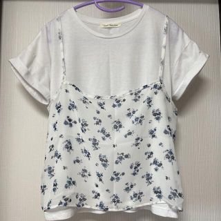 ミッシュマッシュ(MISCH MASCH)の新品 ミッシュマッシュ 花柄キャミソール(Tシャツ(半袖/袖なし))