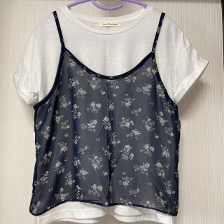 ミッシュマッシュ(MISCH MASCH)の新品 ミッシュマッシュ 花柄キャミソール(Tシャツ(半袖/袖なし))