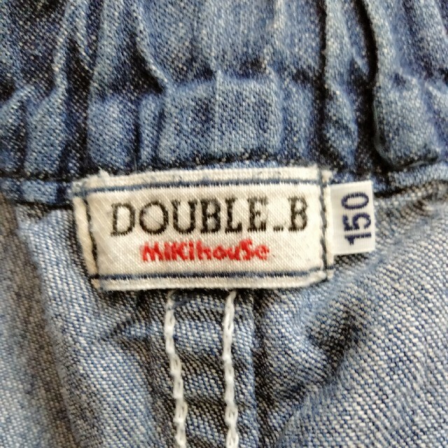 DOUBLE.B(ダブルビー)のミキハウス(DOUBLE.B) ハーフパンツ 150 キッズ/ベビー/マタニティのキッズ服男の子用(90cm~)(パンツ/スパッツ)の商品写真