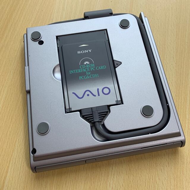SONY(ソニー)のソニー VAIO ノートパソコン CD-ROM　ドライブ PCカード スマホ/家電/カメラのPC/タブレット(PC周辺機器)の商品写真