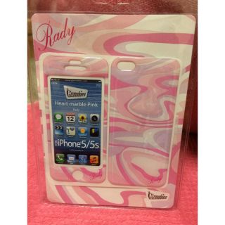 レディー(Rady)のRady♡ハートマーブルiPhone5/5sプロテクター♡ピンク☆(モバイルケース/カバー)