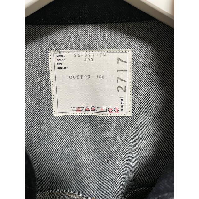 sacai Denim Blouson 22-02717M 5