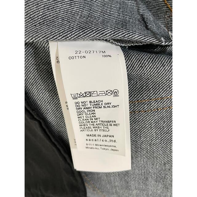 sacai Denim Blouson 22-02717M 7