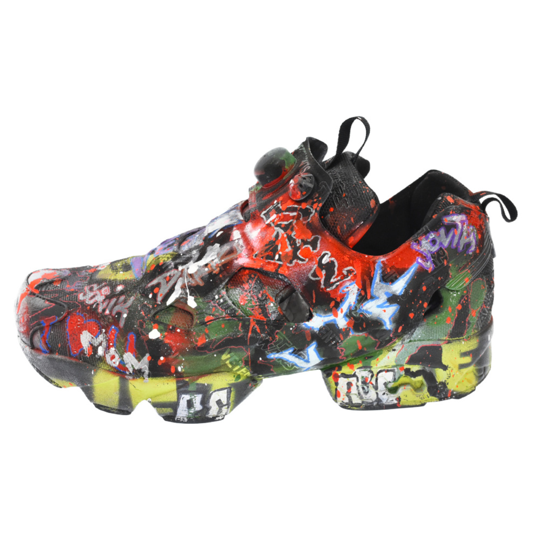 VETEMENTS ヴェトモン ×リーボック Reebok 21SS FX4458 UE52SN200B GRAFFITI HAND PAINTED INSTAPUMP FURY インスタポンプフューリースニーカー #dg2302