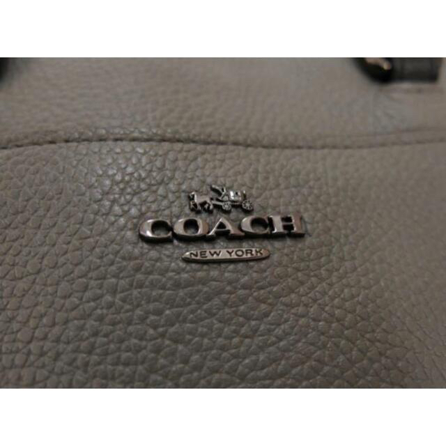 COACH(コーチ)のCOACH⚫︎コーチ⚫︎フルトンサッチェル⚫︎レザー⚫︎グレー⚫︎グレージュ レディースのバッグ(ハンドバッグ)の商品写真