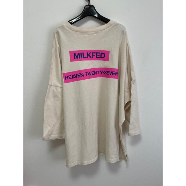 MILKFED.(ミルクフェド)のＭＩＬＫＦＥＤ.   オーバーサイズＴシャツ レディースのトップス(Tシャツ(長袖/七分))の商品写真