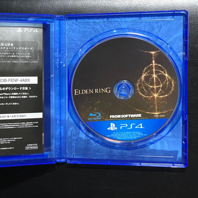 ELDEN RING PS4 エンタメ/ホビーのゲームソフト/ゲーム機本体(家庭用ゲームソフト)の商品写真