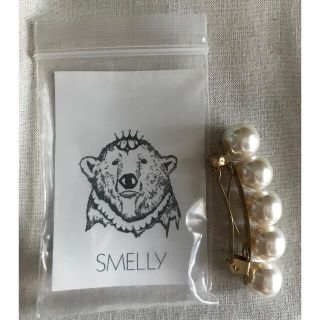 スメリー(SMELLY)のSMELLY パールバレッタ(バレッタ/ヘアクリップ)