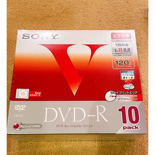 ソニー(SONY)のDVD SONY DVD-R 10枚ケース入り 日本製(PC周辺機器)